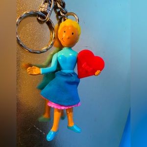 NICKELODEON DOUG’S 1st FIRST MOVIE VTG 1999 PATTI MAYONNAISE KEYCHAIN McDONALDS